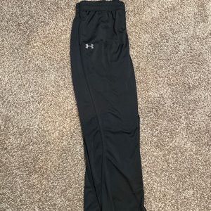 Black Under Armour sweatpants